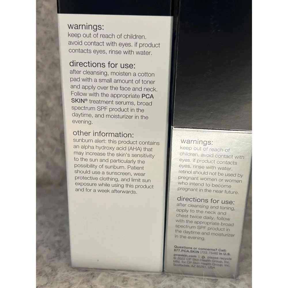 PCA SKIN Smoothing Toner and Perfecting Neck & Décolleté Cream set - Picture 4 of 5